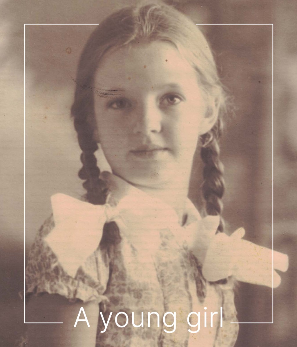 A young girl